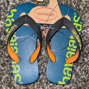 Nwt. Kids Havaianas flip flop